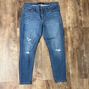 Classic Blue Distressed Jeans